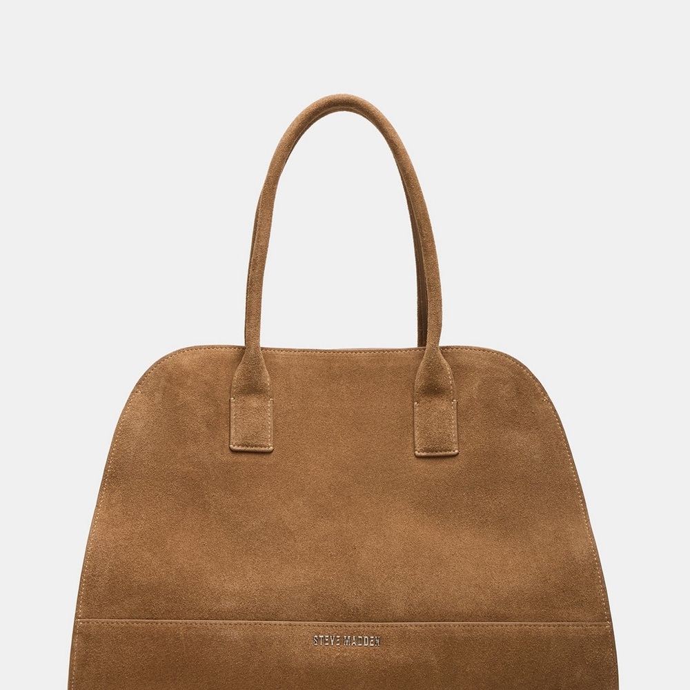 Steve Madden Tan Suede Tote